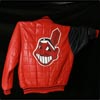 Cleveland Indians Lambskin Leather Team Jacket